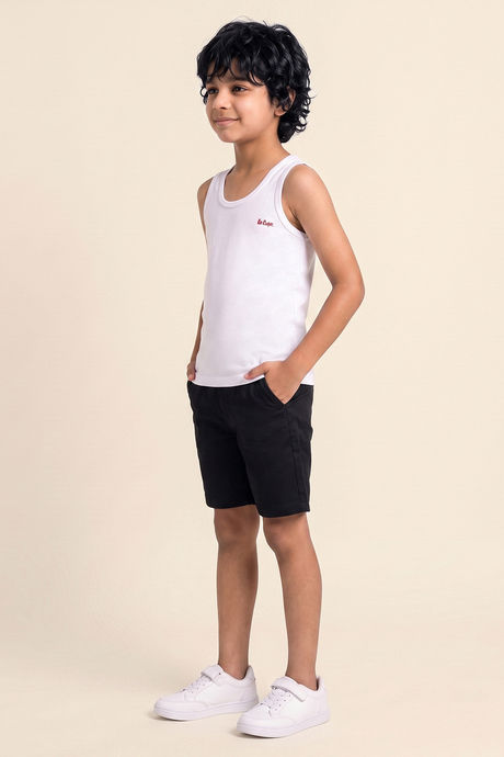 Lee Cooper Boys Solid Vest (Pack of 2) - Multicolor — image 4